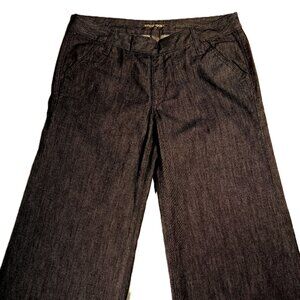 BANANA REPUBLIC Pants/Trousers  sz 6  Wide Leg  Denim Cotton  style-538380 EUC